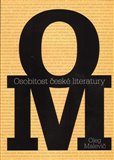Osobitost české literatury - obálka