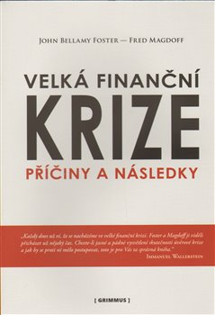 Obálka titulu Velká finanční krize
