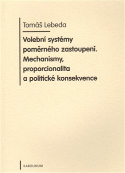 Obálka titulu Volební systémy poměrného zastoupení