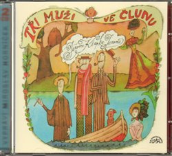 Obálka titulu CD-Tři muži ve člunu