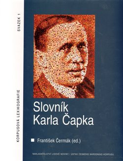 Obálka titulu Slovník Karla Čapka + CD