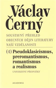 Obálka titulu Soustavný přehled obecných dějin literatury naší vzdělanosti 4