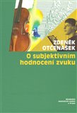 O subjektivním hodnocení zvuku - obálka