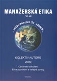 Manažerská etika VI. díl - obálka
