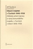 Obecní majetek v Čechách 1848-1938 - obálka