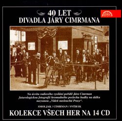 Obálka titulu CD-40 let Divadla Járy Cimrmana