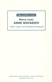 Obálka titulu Mému muži, Arne Novákovi