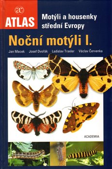 Obálka titulu Motýli a housenky střední Evropy. Noční motýli I.
