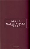 Řecké matematické texty - obálka