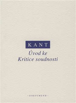Obálka titulu Úvod ke kritice soudnosti
