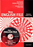 New English File Elementary Teacher´s Book + Test Resource CD-ROM - obálka