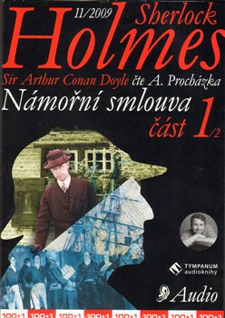 Obálka titulu CD-Sherlock Holmes - Námořní smlouva, část 1 (42,-)
