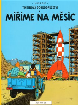 Obálka titulu Tintin - Míříme na Měsíc