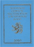 Almanach českých šlechtických a rytířských rodů 2010 - obálka