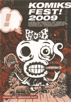 Obálka titulu KomiksFest! 2009 - oficiální katalog + DVD