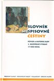 Slovník nespisovné češtiny - obálka