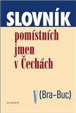 Slovník pomístních jmen v Čechách V. ((Bra-Buc)) - obálka