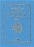 Almanach českých šlechtických a rytířských rodů 2011 - obálka