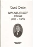 Diplomatický deník 1919 – 1922. - obálka