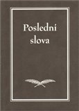 Poslední slova - obálka