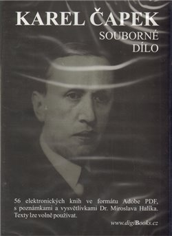 Obálka titulu Karel Čapek souborné dílo