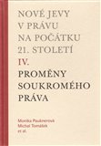 Nové jevy v právu na počátku 21. století - sv. 4 - Soukromé právo - obálka