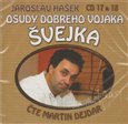 CD-Osudy dobrého vojáka Švejka CD 17 & 18 - obálka
