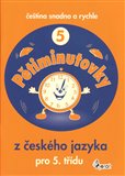 Pětiminutovky z českého jazyka pro 5. třídu - obálka