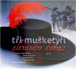 Obálka titulu CD-Tři mušketýři