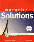 Maturita Solutions pre-intermediate Student´s Book + CD-ROM Czech Edition - obálka