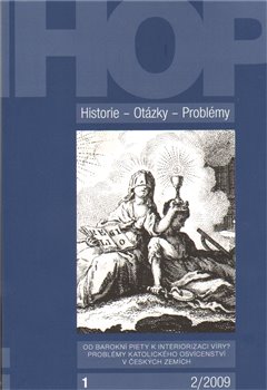 Obálka titulu Historie - Otázky - Problémy 1/2009
