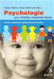 Psychologie pro učitelky mateřské školy (druhé,rozšířené a přepracované vydání) - obálka