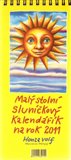 Malý stolní sluníčkový kalendářík na rok 2011 - obálka