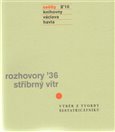 Sešity 2´10 (Rozhovory ´36; Stříbrný vítr - výběr z tvorby Šestatřisátníků) - obálka