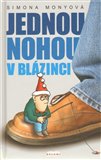 Jednou nohou v blázinci - obálka