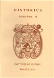 Historica. Series Nova 14 - obálka