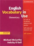 English Vocabulary in Use Elementary with answers - obálka