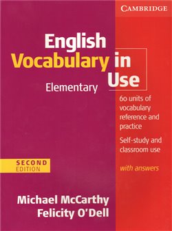 Obálka titulu English Vocabulary in Use Elementary with answers