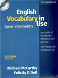 English Vocabulary in Use: Upper-intermediate with answers and CD-ROM - 2nd Edition - obálka