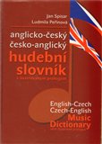 Anglicko-český česko-anglický hudební slovník - obálka