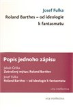 Popis jednoho zápisu - obálka