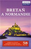 Bretaň a Normandie - Lonely Planet - obálka