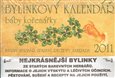 Bylinkový kalendář 2011 + Tajemná vůně koření - obálka