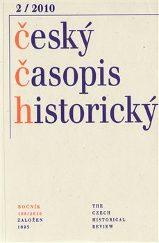 Obálka titulu Český časopis historický 2/2010