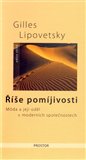 Říše pomíjivosti - obálka