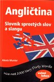 Angličtina - Slovník sprostých slov a slangu (více než 1000 Very Dirty Words) - obálka