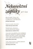 Nekorektní zápisky - obálka