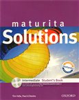 Maturita Solutions Intermediate Student´s Book + CD-ROM Czech Edition - obálka