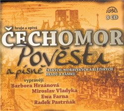 Obálka titulu CD-Pověsti a písně českých, moravských a slezských hradů a zámků