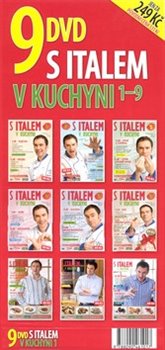 Obálka titulu DVD-S Italem v kuchyni 9 DVD Sada 1- 9